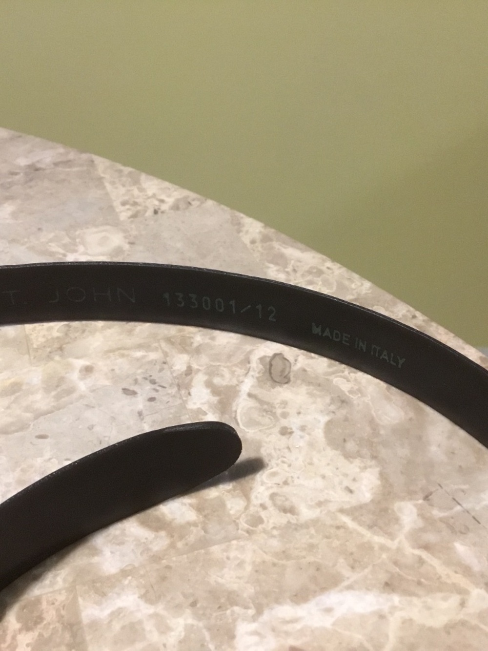 St John Belt (133001/12) Made in Italy - Picture 2 of 6